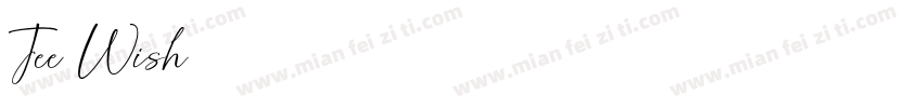 Jee Wish字体转换